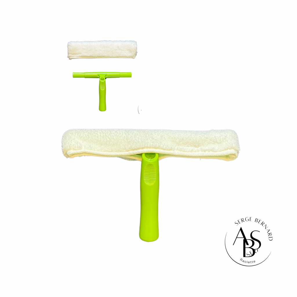 PACK RACLETTE SILICONE 20CM + MOUILLEUR