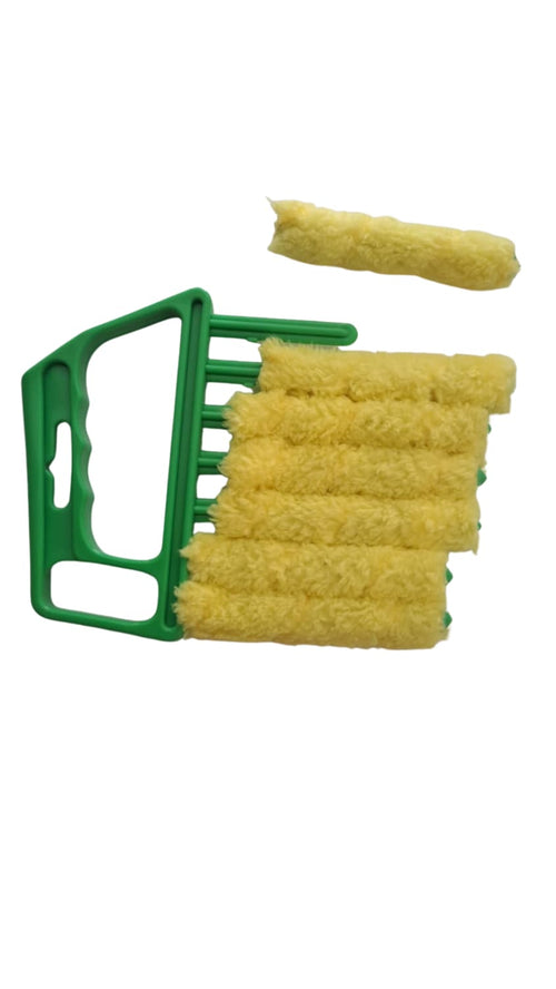 Brosse de nettoyage pour stores vénitiens et lamelles de climatisation